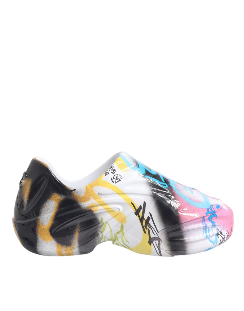 Dolce & Gabbana Multicolor Graffiti Daymaster Sneakers