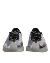 Dolce & Gabbana NS1 Low Top Sneakers - Silver and Black