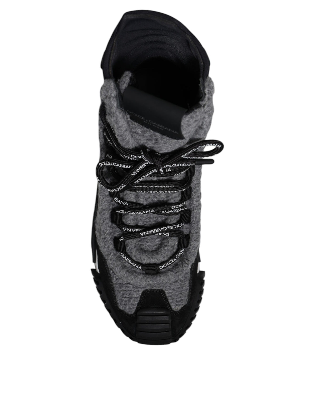 Dolce & Gabbana NS1 High Top Sneakers en Gris et Noir