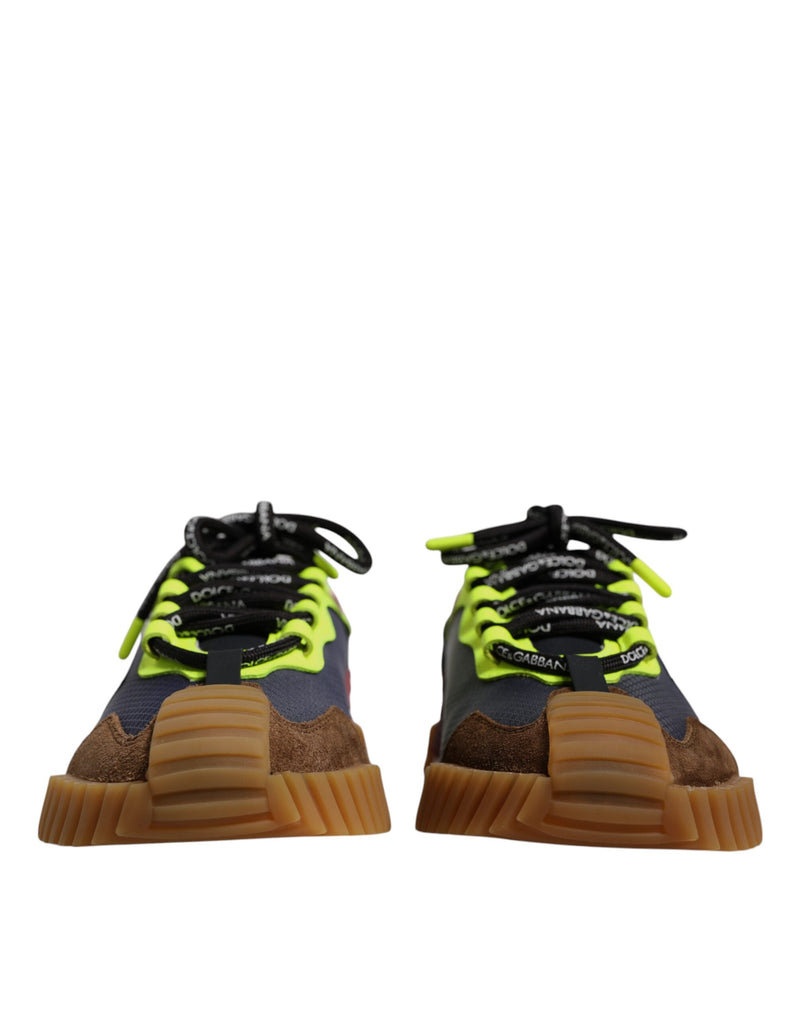 Dolce & Gabbana Multicolor Nylon Low Top NS1 Sneakers
