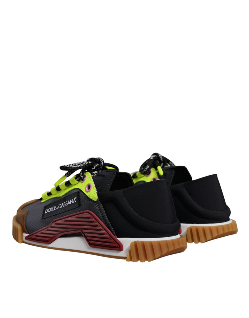 Dolce & Gabbana Multicolor Nylon Low Top NS1 Sneakers