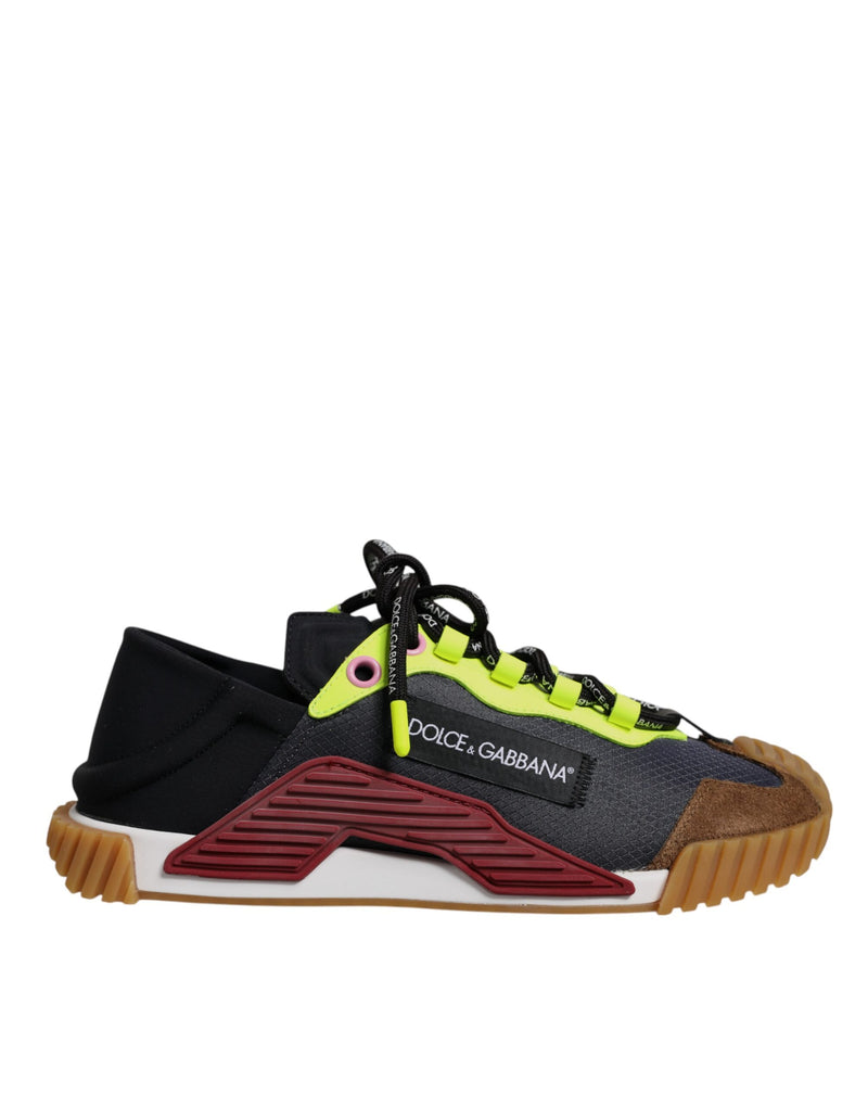 Dolce & Gabbana Multicolor Nylon Low Top NS1 Sneakers