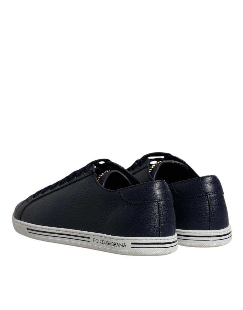 Dolce & Gabbana Saint Tropez Blue Low Top Sneakers for Men
