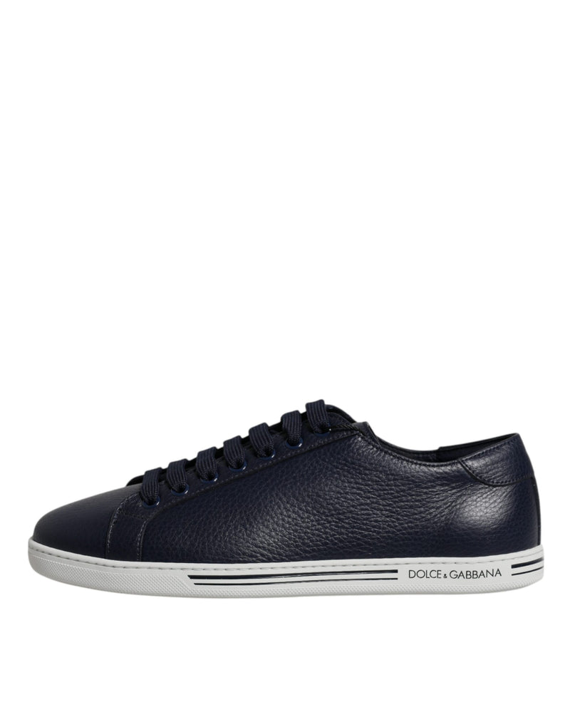 Dolce & Gabbana Saint Tropez Blue Low Top Sneakers for Men