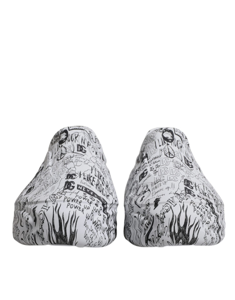 Dolce & Gabbana Daymaster Sneakers en Blanc et Noir