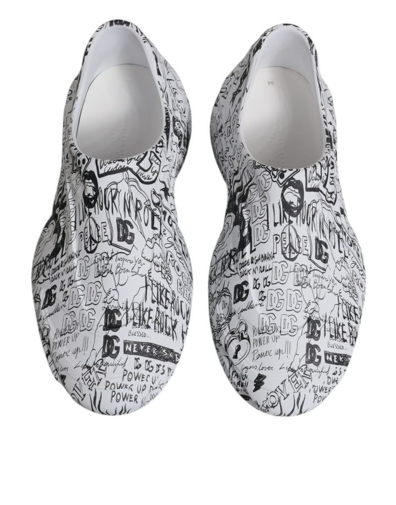 Dolce & Gabbana Daymaster Sneakers en Blanc et Noir