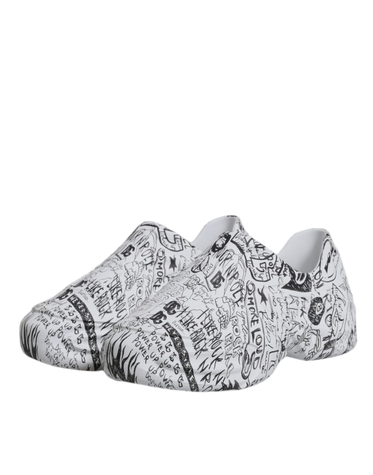 Dolce & Gabbana Daymaster Sneakers in White and Black