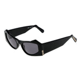 GCDS Black Unisex Cat Eye Sunglasses - Élégance et Protection