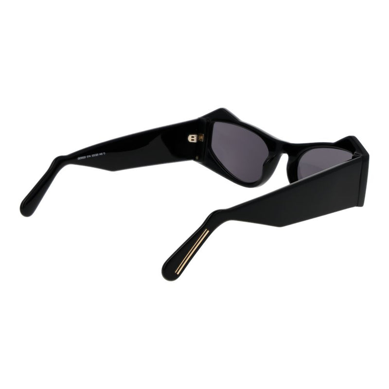 GCDS Black Unisex Cat Eye Sunglasses - Élégance et Protection
