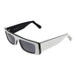 Lunettes de soleil GCDS blanches, unisexe