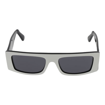 Lunettes de soleil GCDS blanches, unisexe