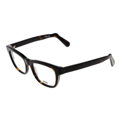 Monture de lunettes GCDS marron unisexe