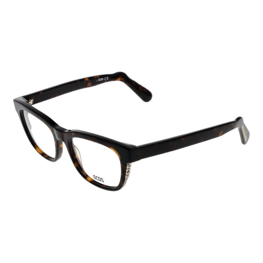 Monture de lunettes GCDS marron unisexe