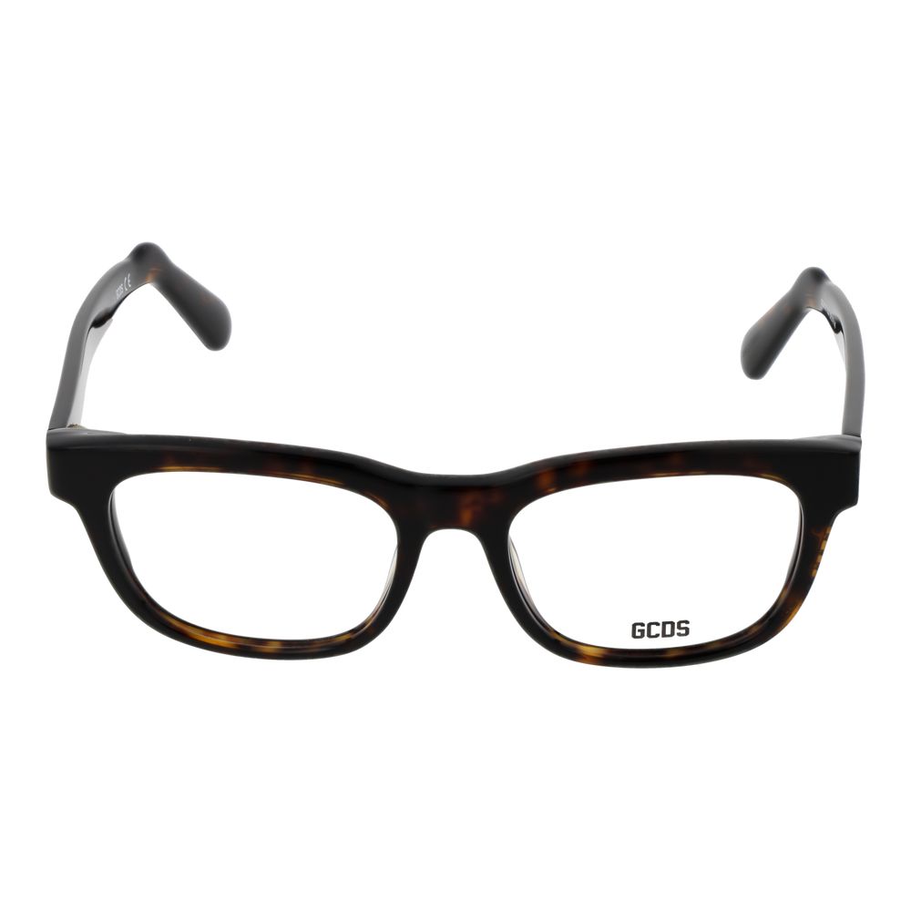 Monture de lunettes GCDS marron unisexe
