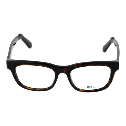 Monture de lunettes GCDS marron unisexe