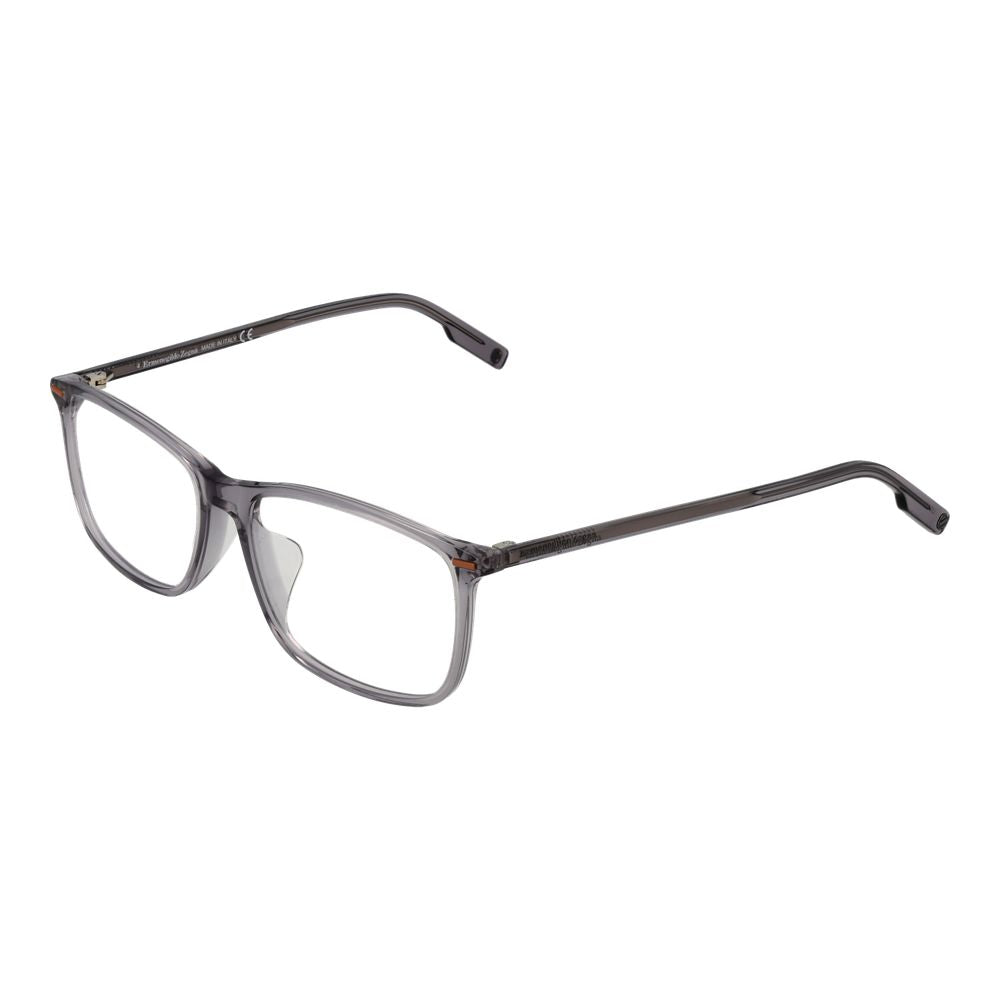 Monture de lunettes pour homme grise Ermenegildo Zegna