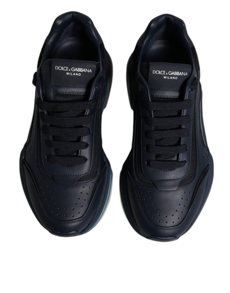 Dolce & Gabbana Daymaster Sneakers Basses Bleues pour Hommes