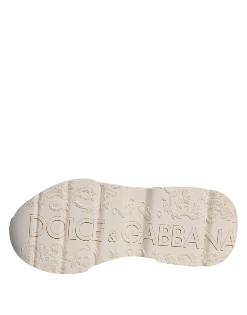 Dolce & Gabbana Daymaster Sneakers Basses Bleues pour Hommes