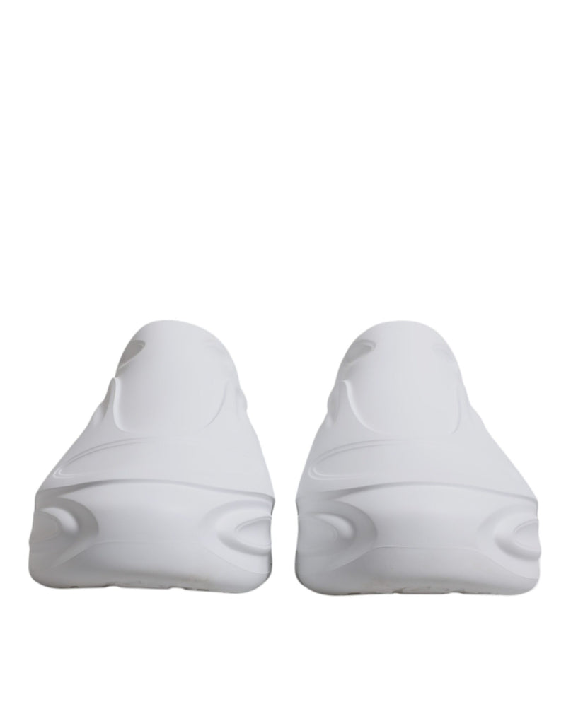Dolce & Gabbana White Daymaster Low Top Sneakers for Men