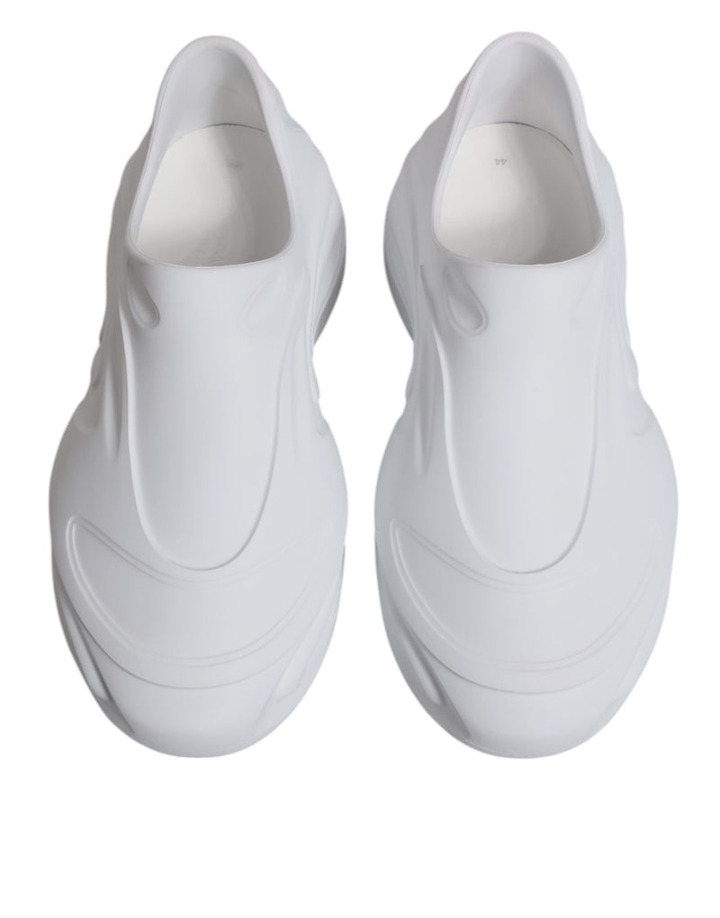 Dolce & Gabbana White Daymaster Low Top Sneakers for Men