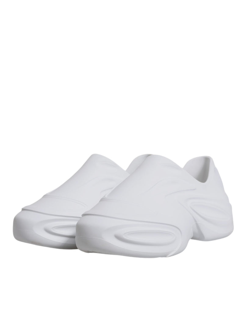 Dolce & Gabbana White Daymaster Low Top Sneakers for Men
