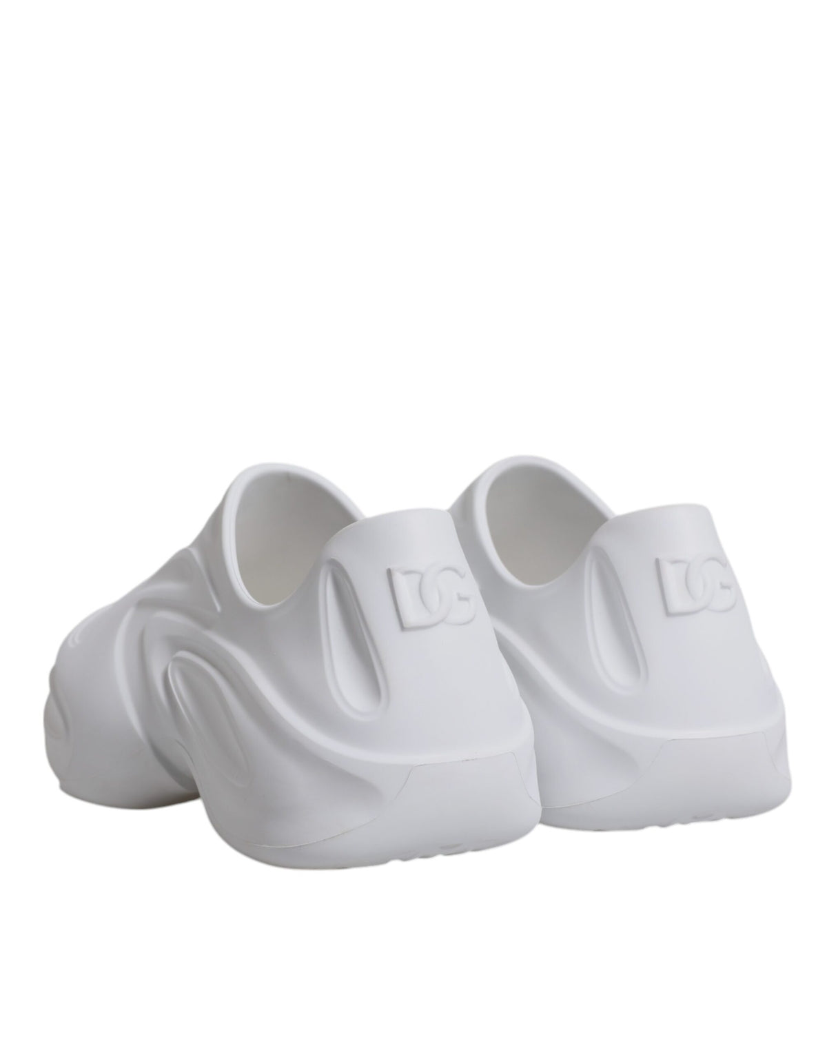 Dolce & Gabbana White Daymaster Low Top Sneakers for Men