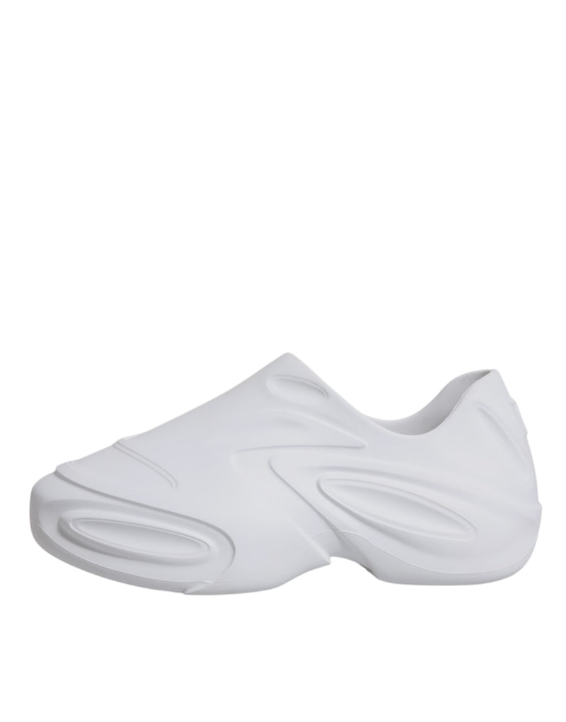 Dolce & Gabbana White Daymaster Low Top Sneakers for Men