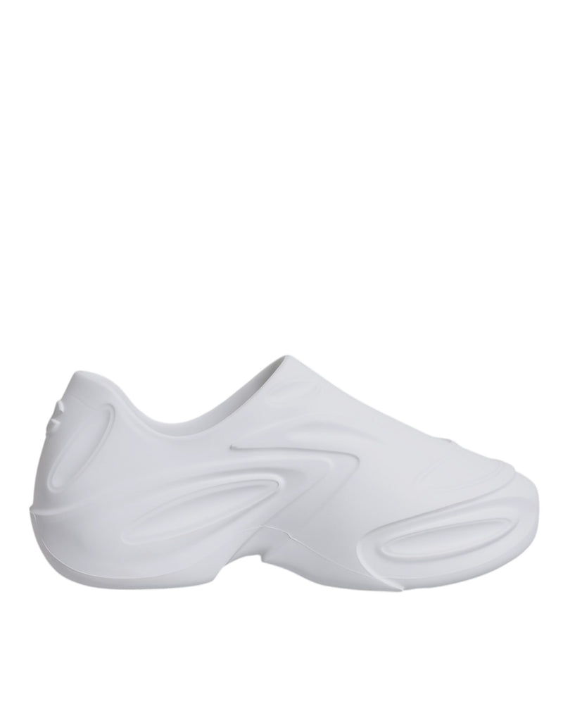 Dolce & Gabbana White Daymaster Low Top Sneakers for Men