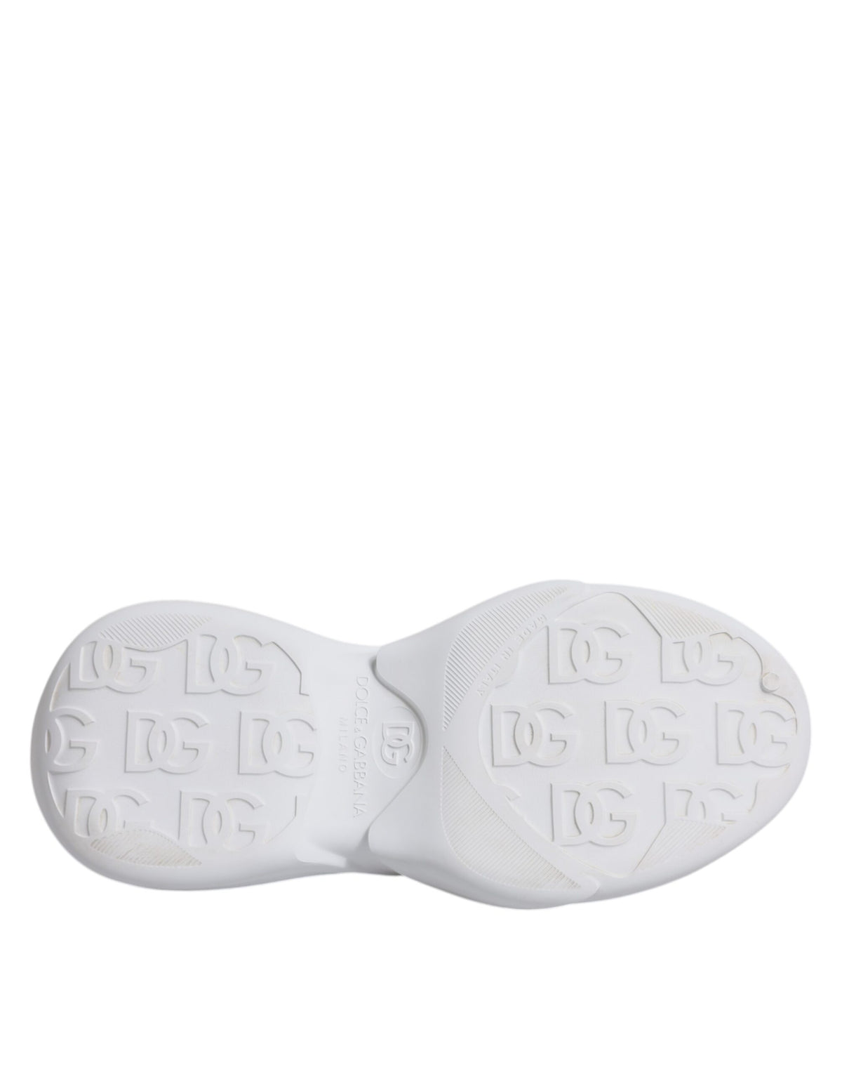 Dolce & Gabbana White Daymaster Low Top Sneakers for Men