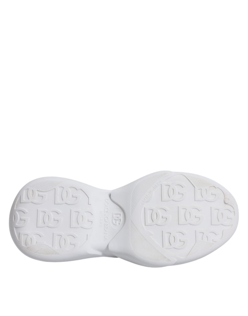 Dolce & Gabbana White Daymaster Low Top Sneakers for Men