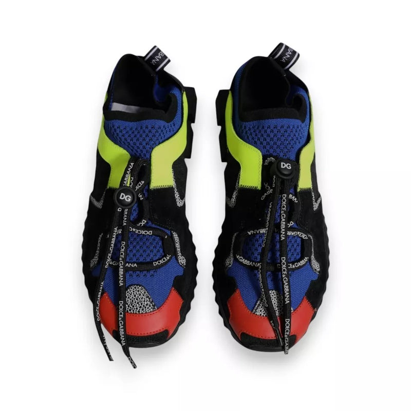 Dolce & Gabbana Multicolor Low Top Sorrento Sneakers