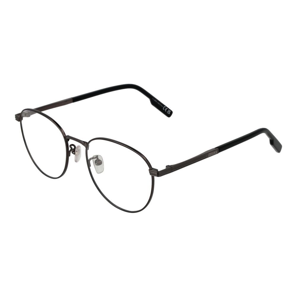 Monture de lunettes pour homme grise Ermenegildo Zegna