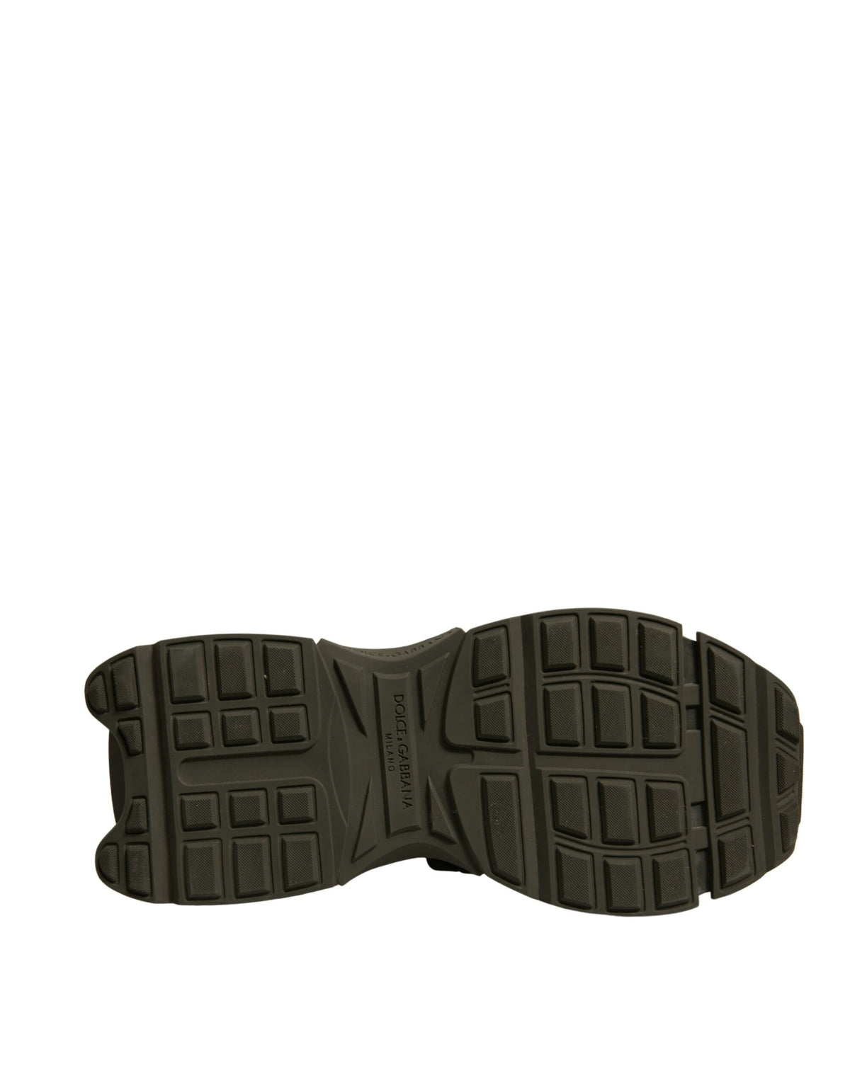Dolce & Gabbana Military Green Space Low Top Sneakers