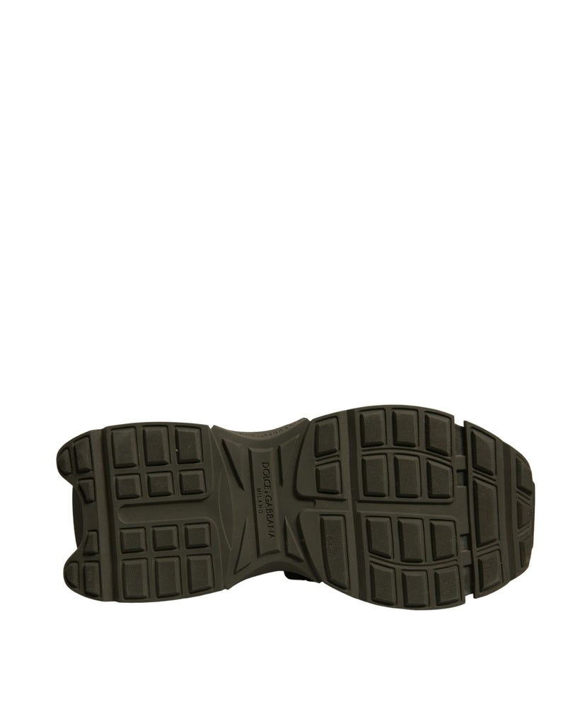 Dolce & Gabbana Military Green Space Low Top Sneakers