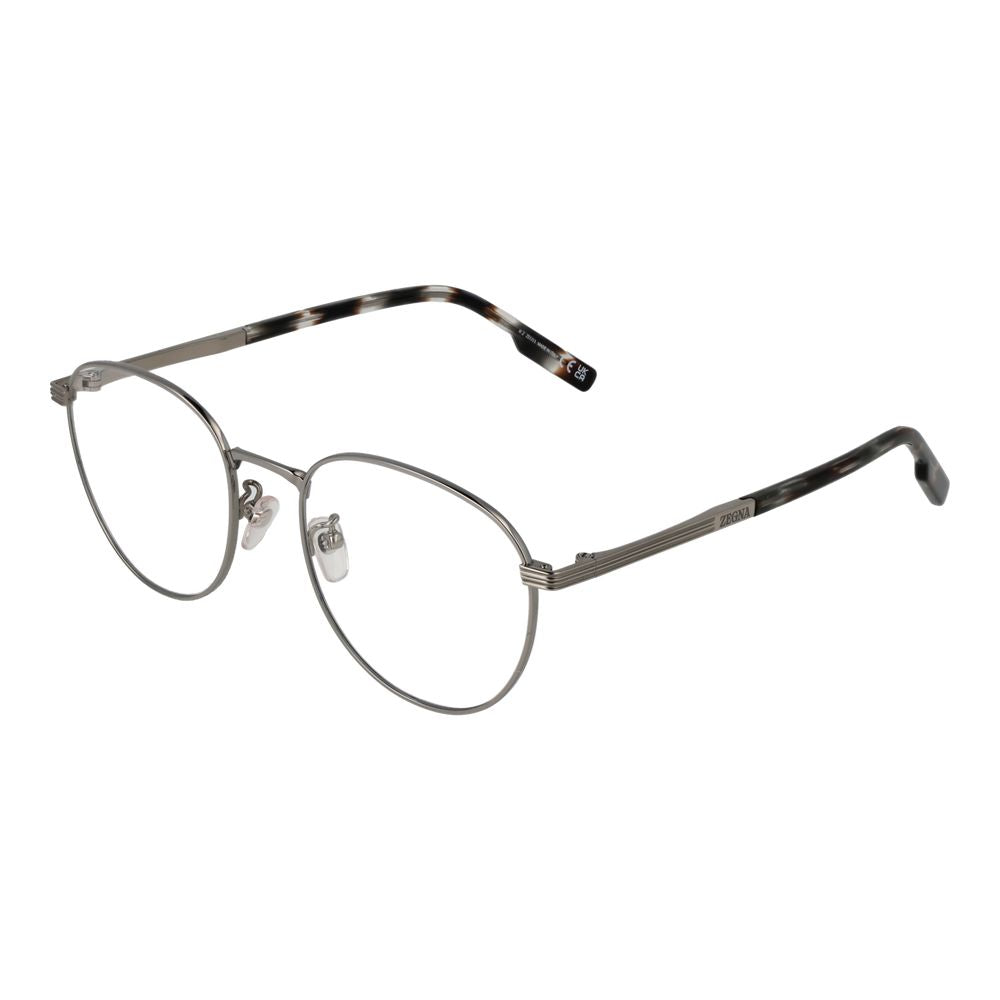 Monture de lunettes pour homme grise Ermenegildo Zegna