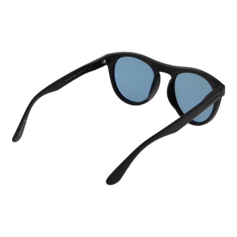 Serengeti Black Unisex Sunglasses with Photochromatic Lenses