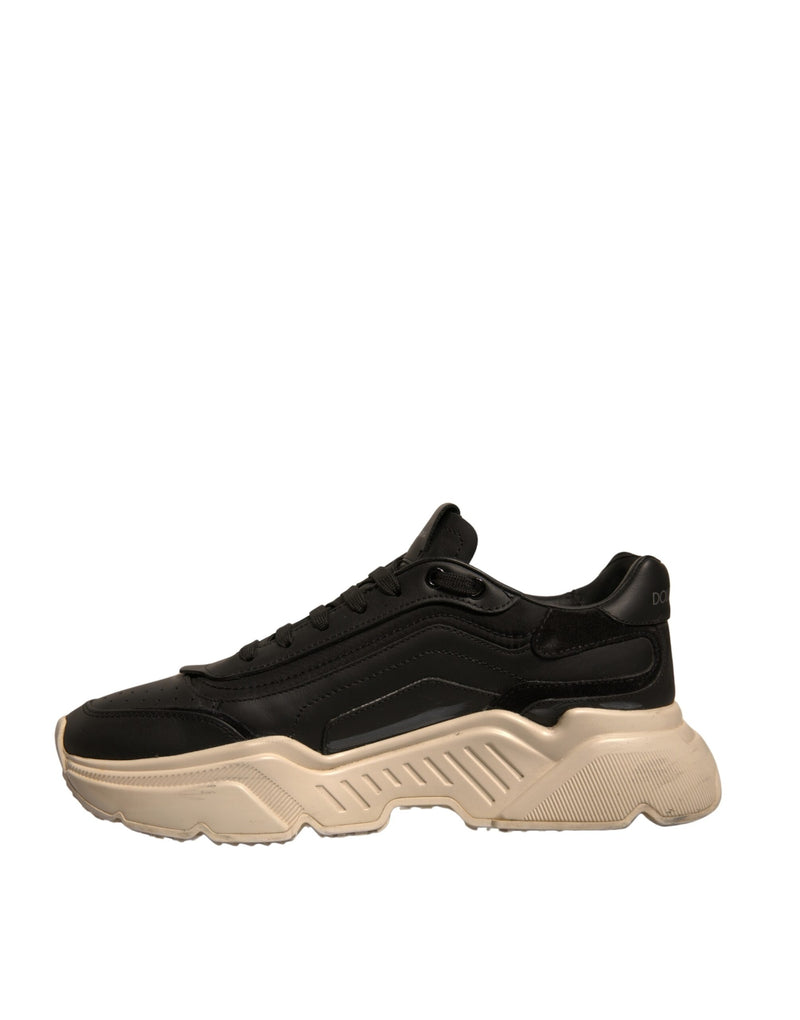 Dolce & Gabbana Black White Daymaster Low Top Sneakers