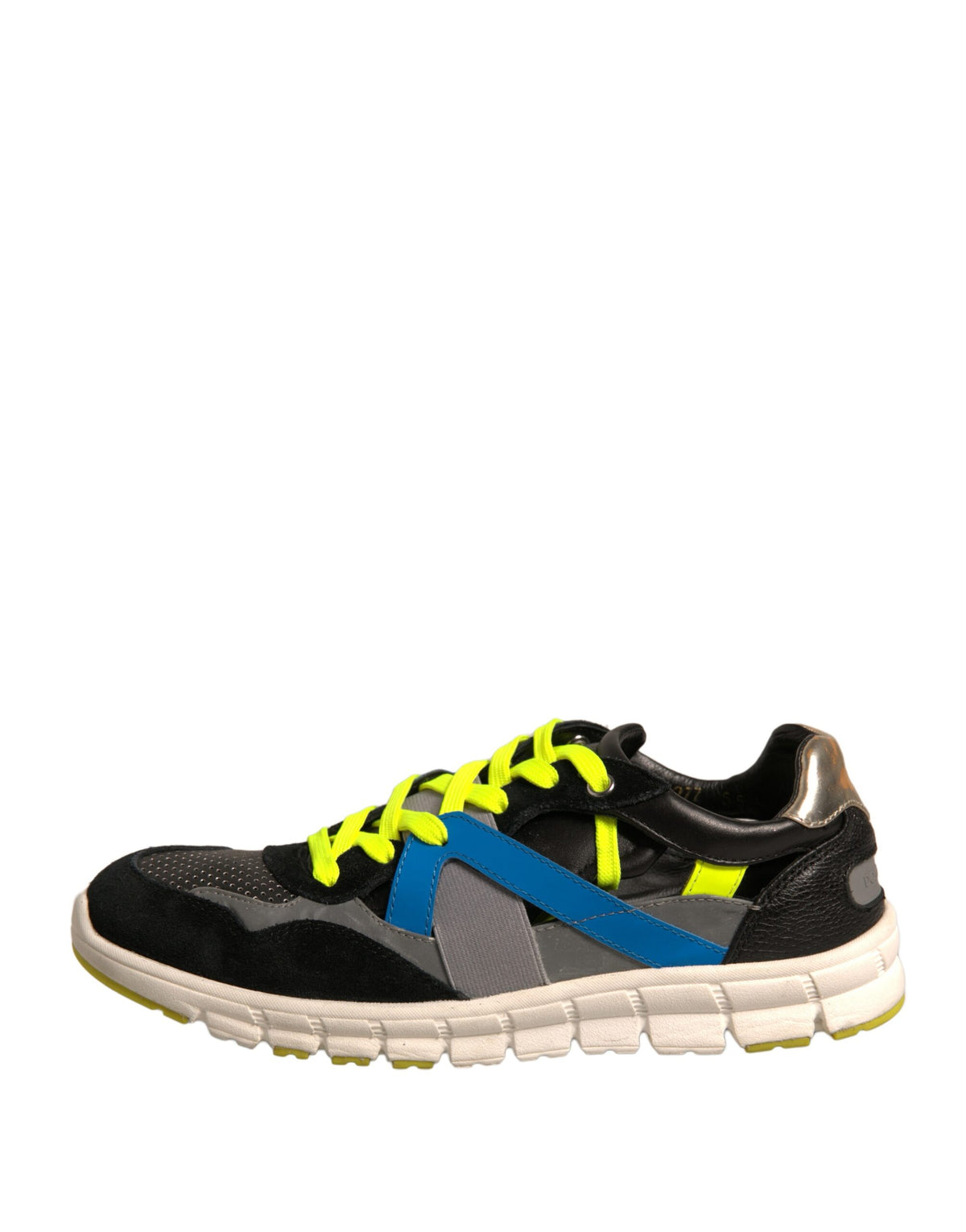 Dolce & Gabbana Multicolor Suede Low Top Sneakers
