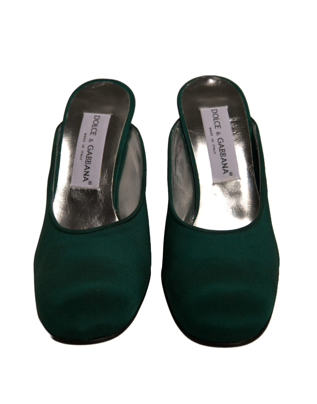 Dolce & Gabbana Escarpins en Cuir Suédé Vert