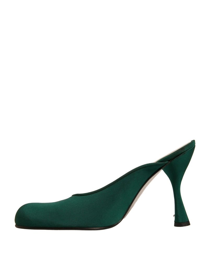 Dolce & Gabbana Escarpins en Cuir Suédé Vert
