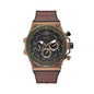 Guess Bruin Synthetisch Horloge