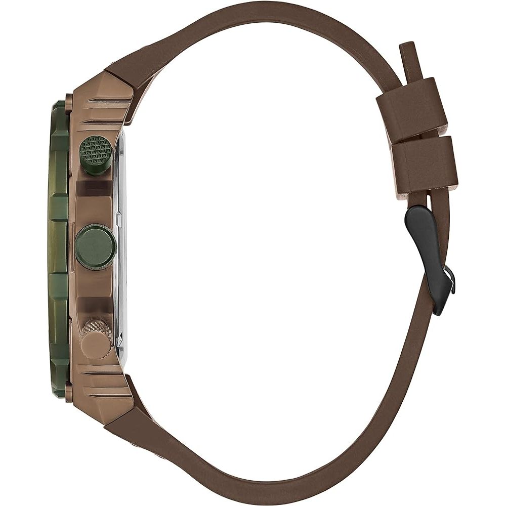Guess Bruin Synthetisch Horloge