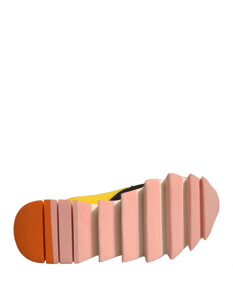 Dolce & Gabbana Multicolor Neoprene Elastic Ibiza Sneakers
