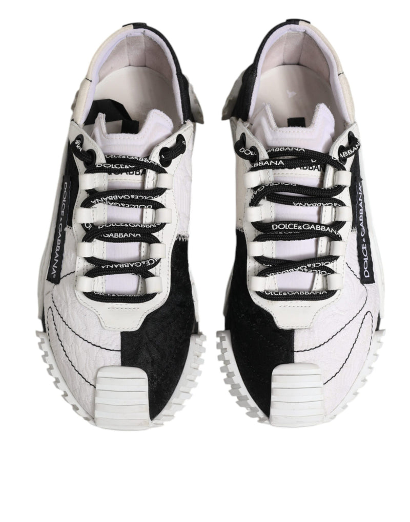 Dolce & Gabbana NS1 Low Top Sneakers en Blanc et Noir