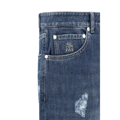 Brunello Cucinelli Worn-out Jeans