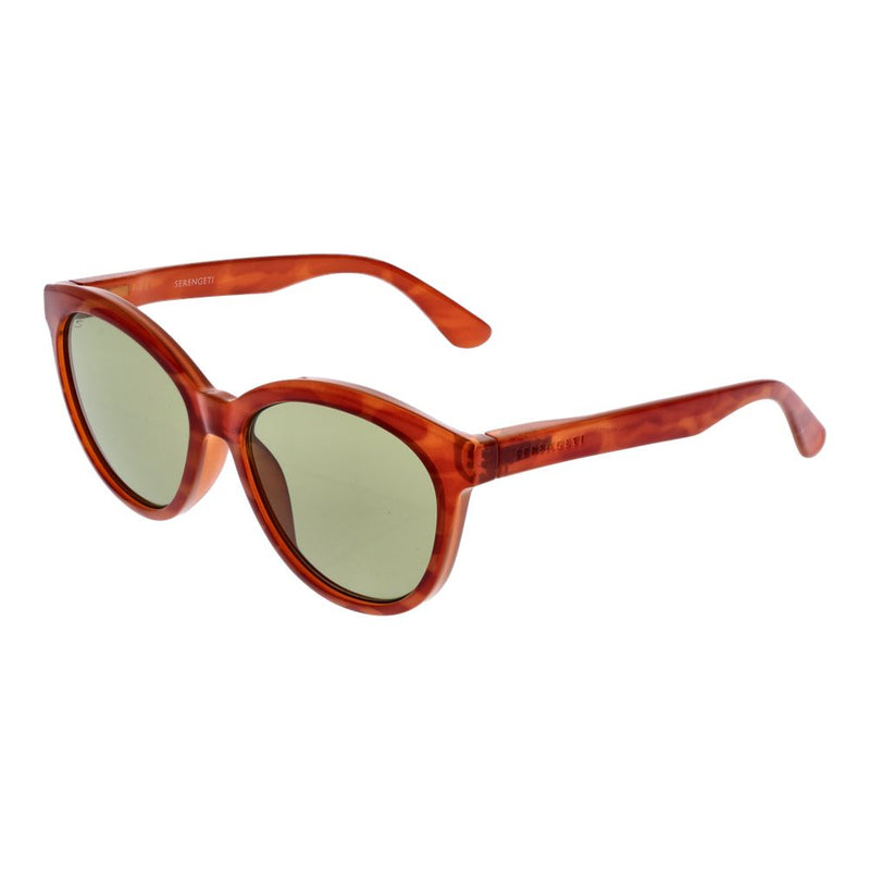 Serengeti Orange Unisex Sunglasses with Photochromatic Lenses