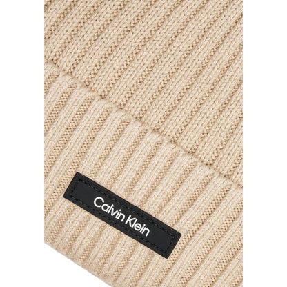 Calvin Klein Beige Biologisch Katoenen Petten Baseballpet