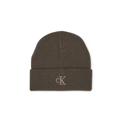 Casquette de baseball en laine marron Calvin Klein Jeans