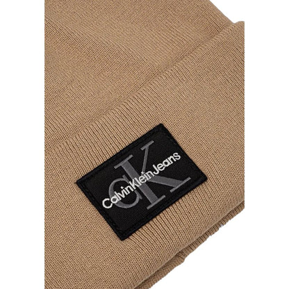 Calvin Klein Jeans Beige Katoenen Petten Baseballpet