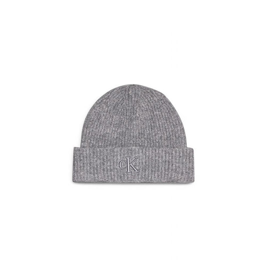 Calvin Klein grijze Marabou Caps honkbalhoed